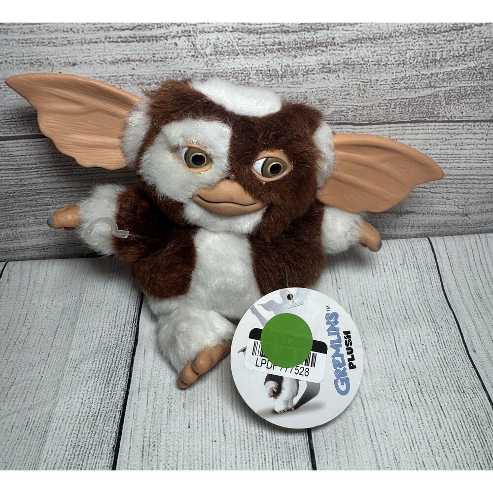 Warner Bros. Gremlin Gizmo Neca Collection Rare Plush Tv Warner Bros Mini 6"